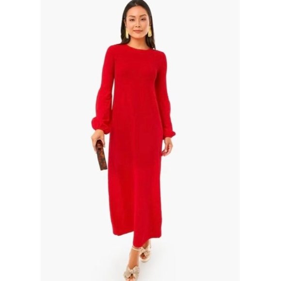 Pomander Place Vibrant Red Lennox Maxi Dress XS - Picture 1 of 6